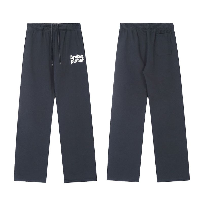 Basic Letter Set Loose Trendy Brand Unisex Hoodie And Sweatpants_voghion.com