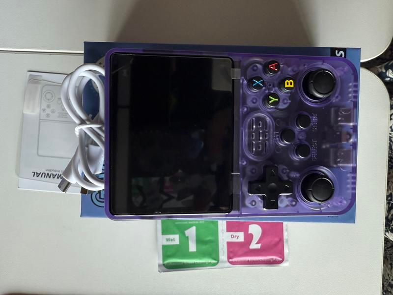 1 Stück Retro-Spielkonsole, tragbare Spielkonsole für Zuhause und Büro, HD-Farbbildschirm-Handheld-Spielkonsole für Herren und Damen_voghion.com