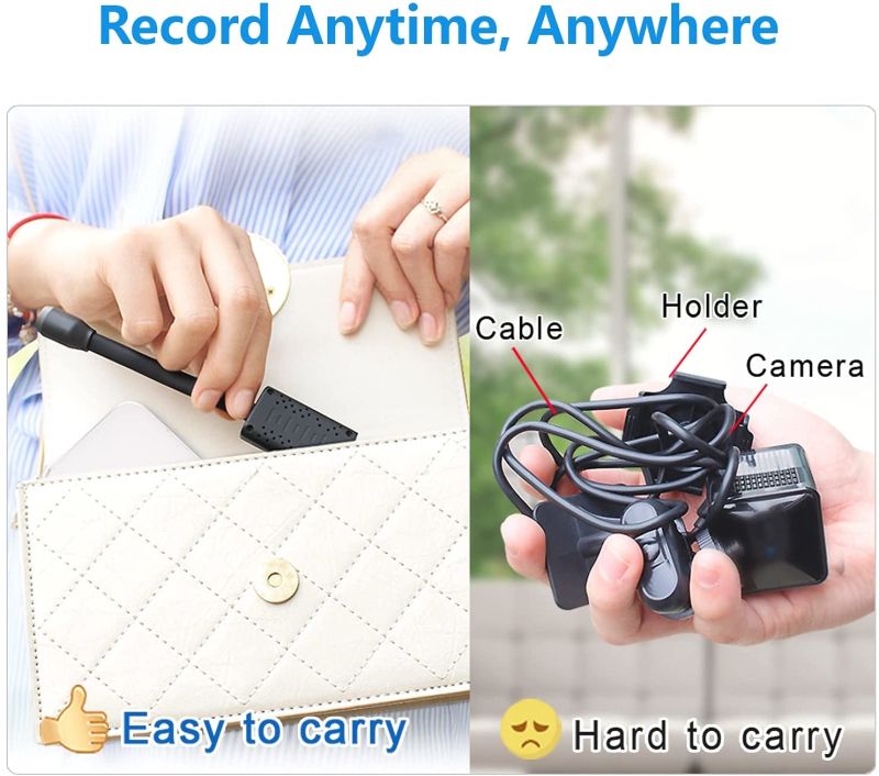 WiFi Mini Cameras Smart Home Monitoring USB Joint SD Card Cloud Storage Portable Remote Alarm Security Protection_voghion.com