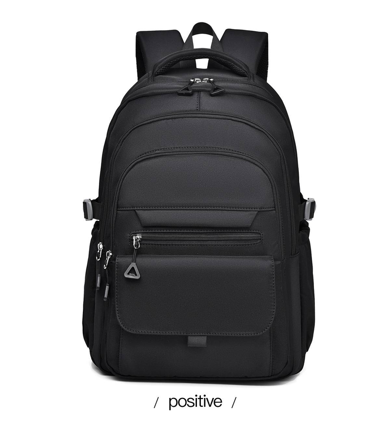 Zaino unisex per studenti con tasche multiple, zaino multifunzionale di grande capacità in stile coreano per coppie, design resistente e semplice_voghion.com