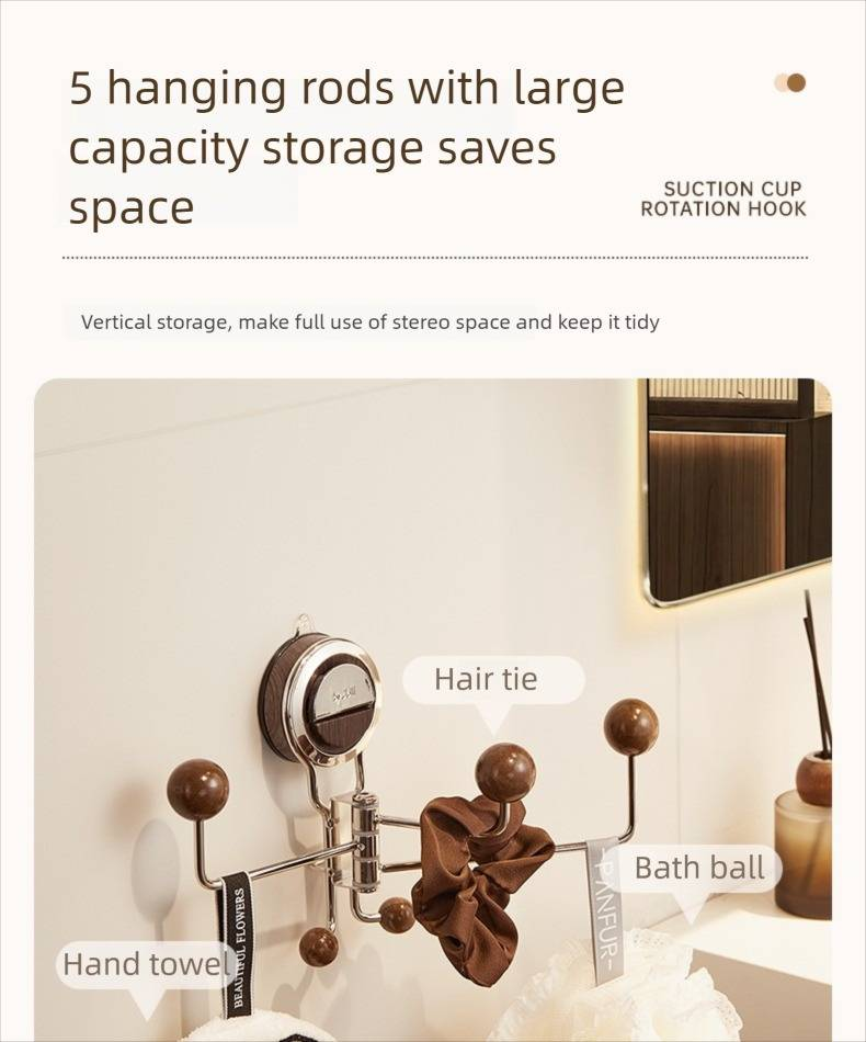 Ganci decorativi per la casa. Ganci per abiti in legno di noce e metallo. Ganci per abiti in legno di noce e metallo. Ganci rotanti multi-asta. Ganci per bagno. Ganci per cucina_voghion.com
