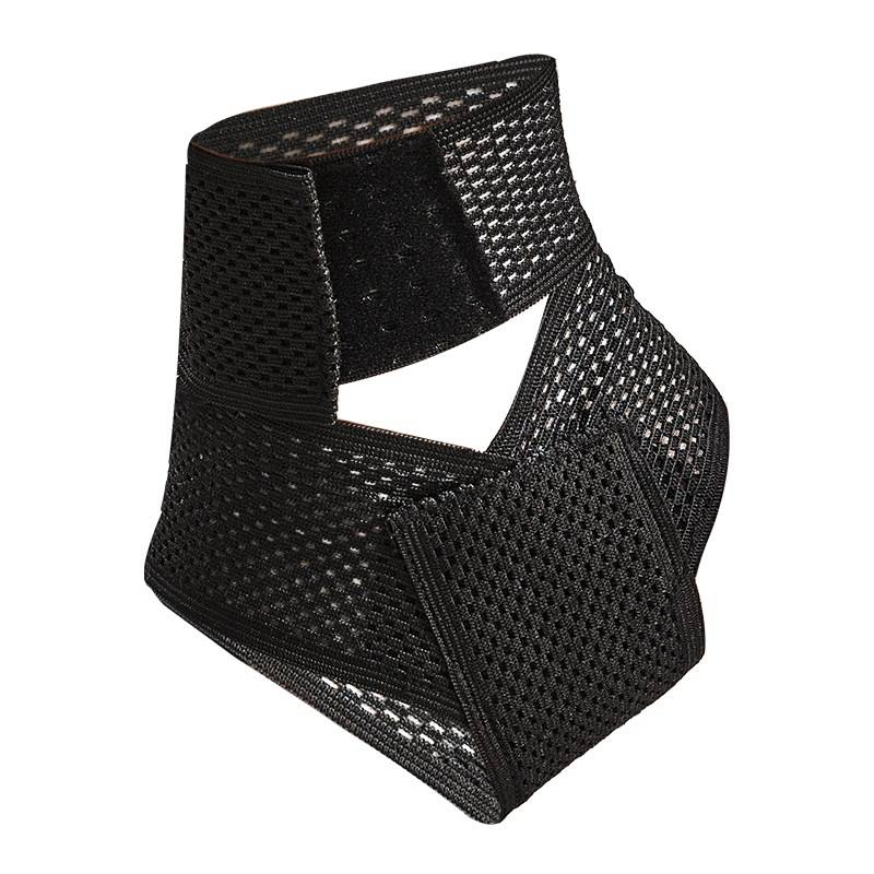 Tutore per caviglia in nylon - Fascia di compressione regolabile per il recupero da distorsioni, protezione da infortuni sportivi - Ultra sottile e traspirante per uomini e donne_voghion.com
