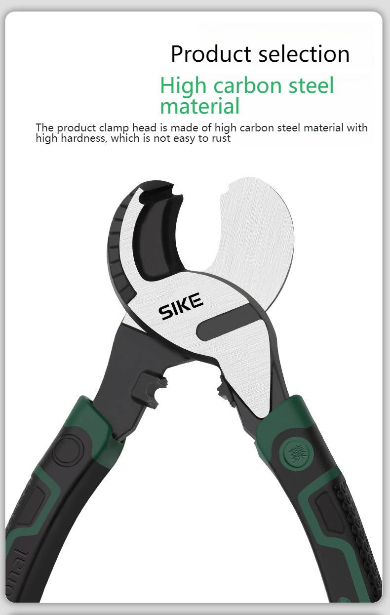 Professional 6-Inch Cable Cutter - Heavy Duty CRV Steel Wire Cutting Tool For Industrial & DIY Use_voghion.com