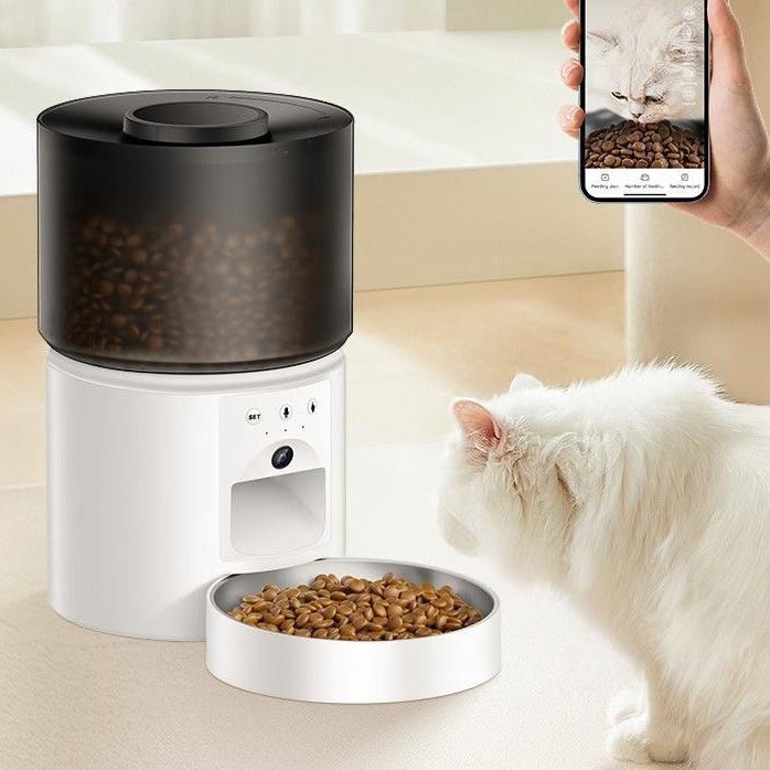 Pet Smart Feeder A90: Automatic Feeding For Cats And Dogs With Timer & Remote Control_voghion.com