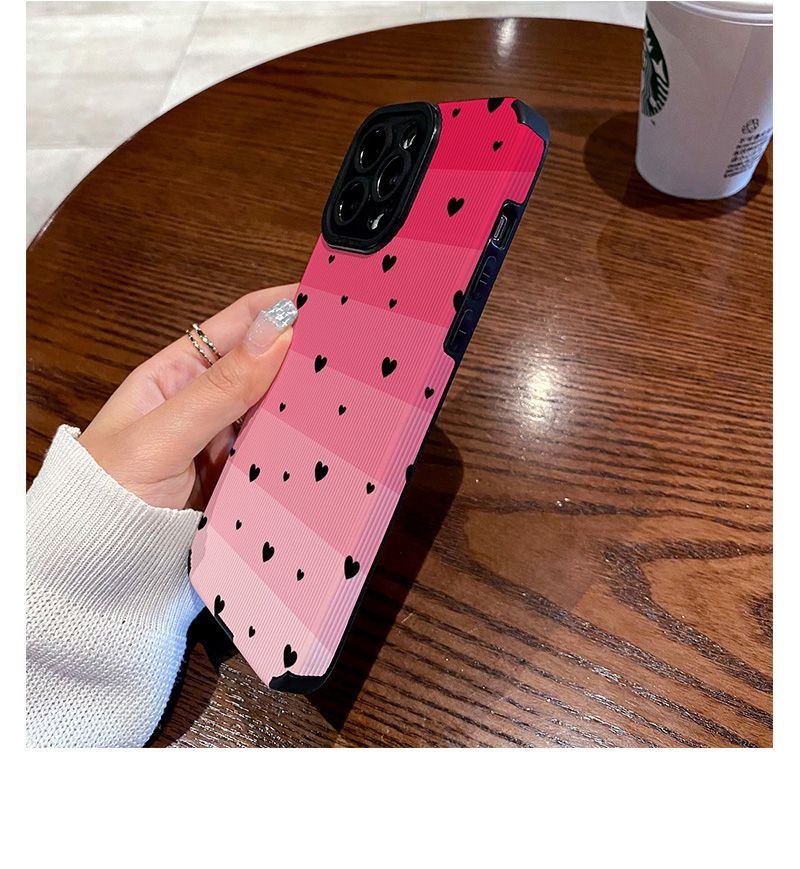 Red Heart 11 14 Phone Case 13 For Women IPhone 12 Compatible 6s/8 Plus New Pro Max_voghion.com