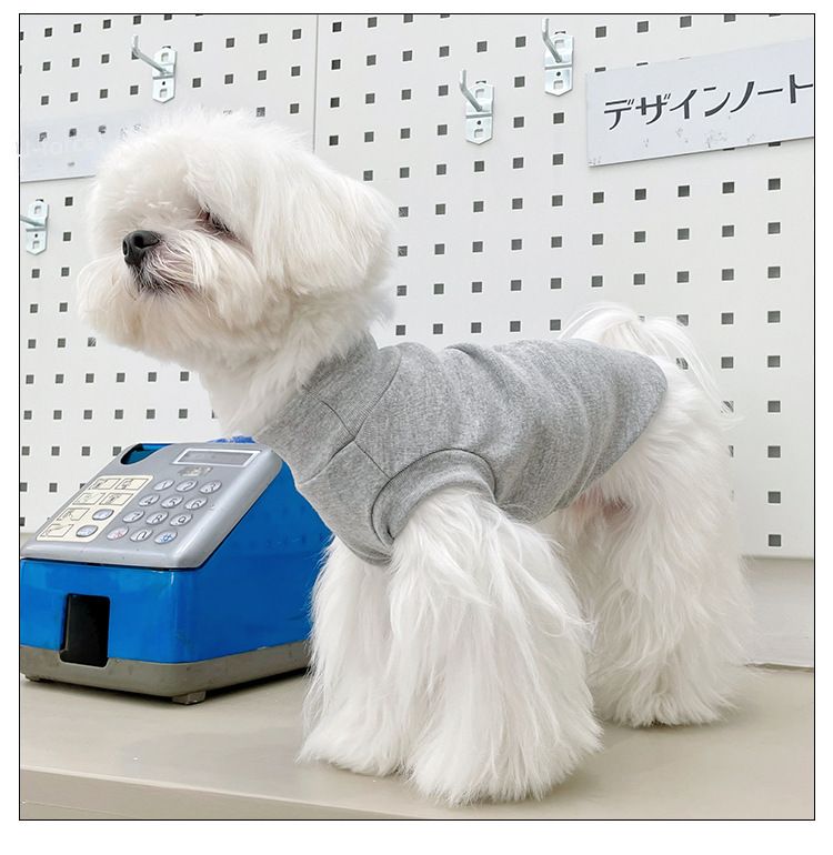 Sleeveless bottoming shirt pet puppy clothes Teddy small dog than Bear Cat home autumn and winter wholesale spring and summer_voghion.com