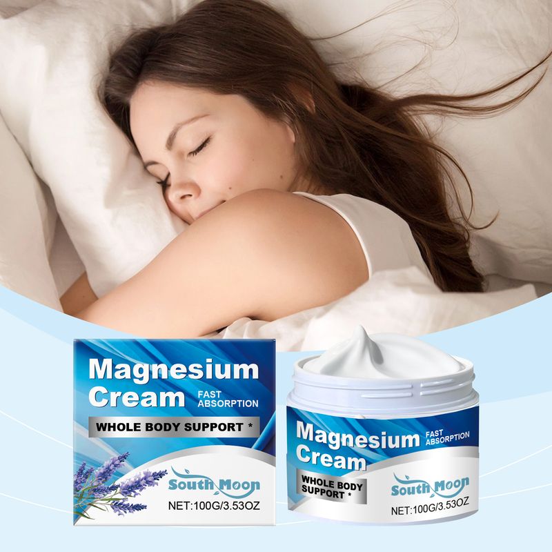 Crema per la cura del corpo South Moon Lavender Magnesium Nighttime Comfort Quiet Relaxation Sleep_voghion.com