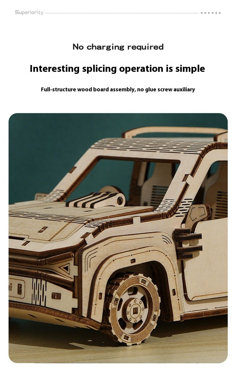 Nová 3D hračka DIY kreativní puzzle s přívěsem pro karavan_voghion.com
