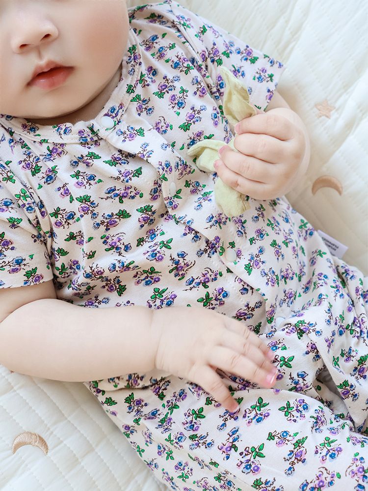 Tuta estiva per neonati XG, in modal sottile, a maniche corte, per neonati, tuta per neonati, abbigliamento per arrampicata_voghion.com