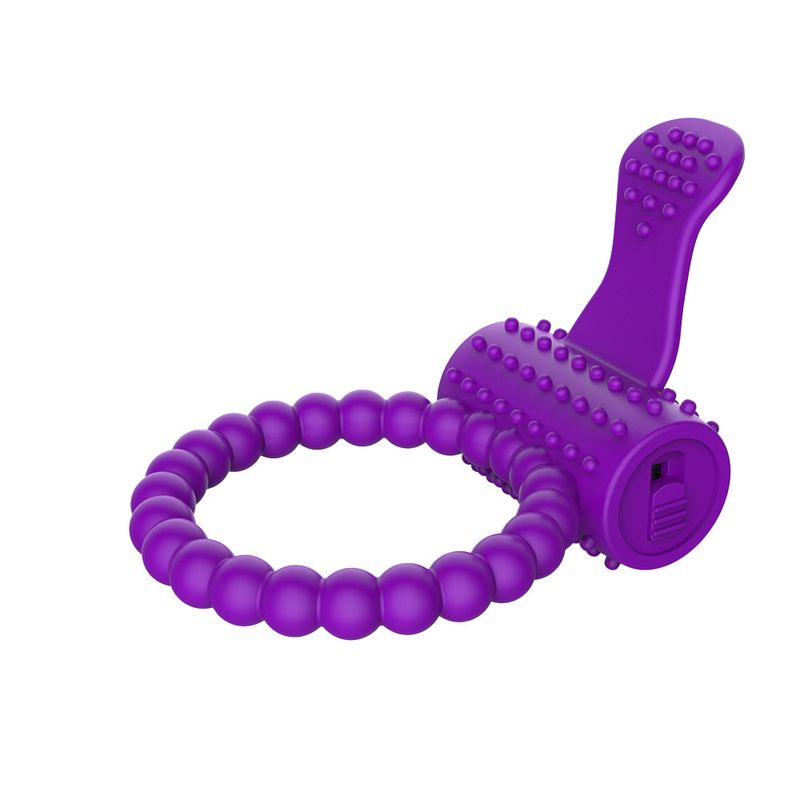 Anello vibrante in silicone con lecca-lingua, anello di serraggio, anello di bloccaggio, anello di ritardo, giocattoli sessuali per adulti_voghion.com