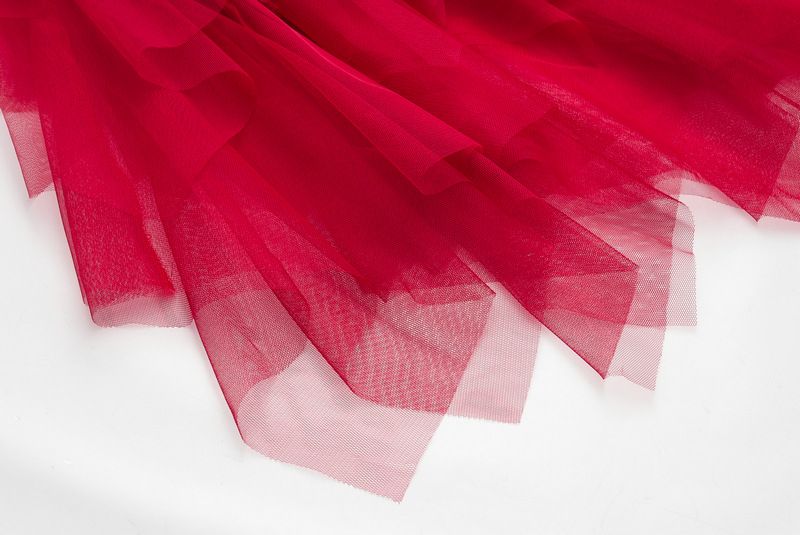 new autumn style temperament high waist slimming super fairy flower bud irregular mesh skirt female 8063_voghion.com