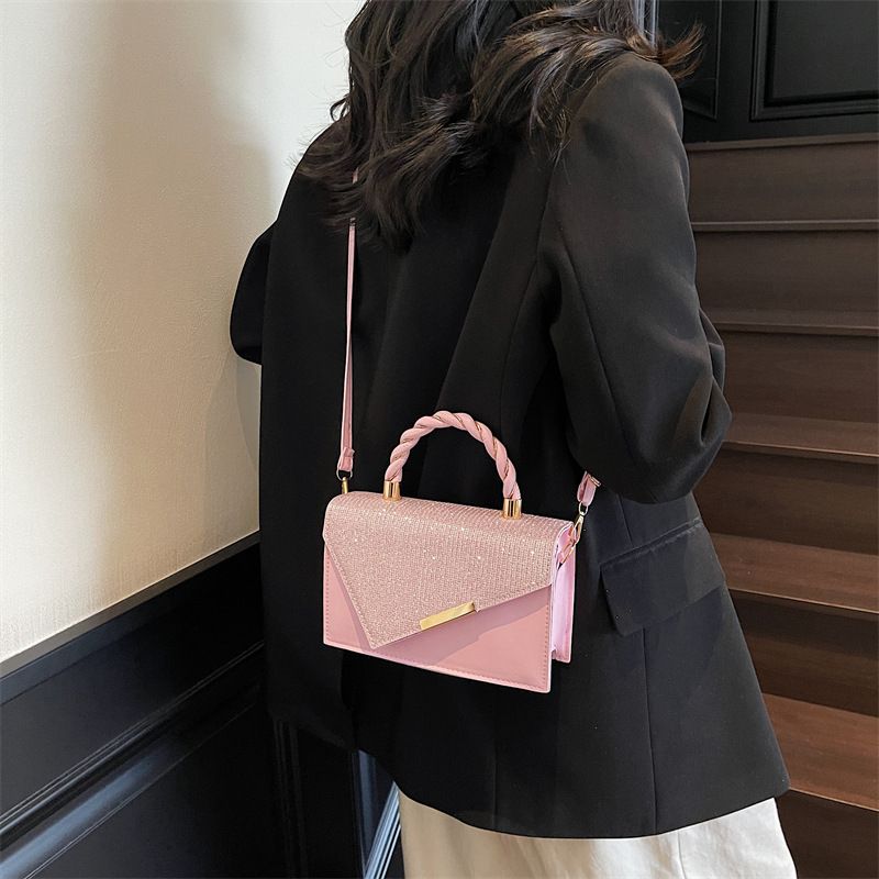 Borsa a tracolla piccola quadrata da donna, design di nicchia, 2025, nuova moda, casual, alla moda e alla moda_voghion.com