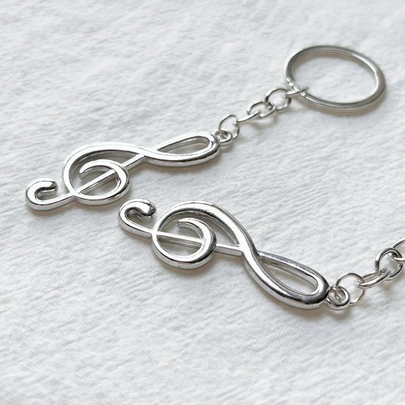 Muzieksymbool sleutelhanger rugzak accessoire_voghion.com
