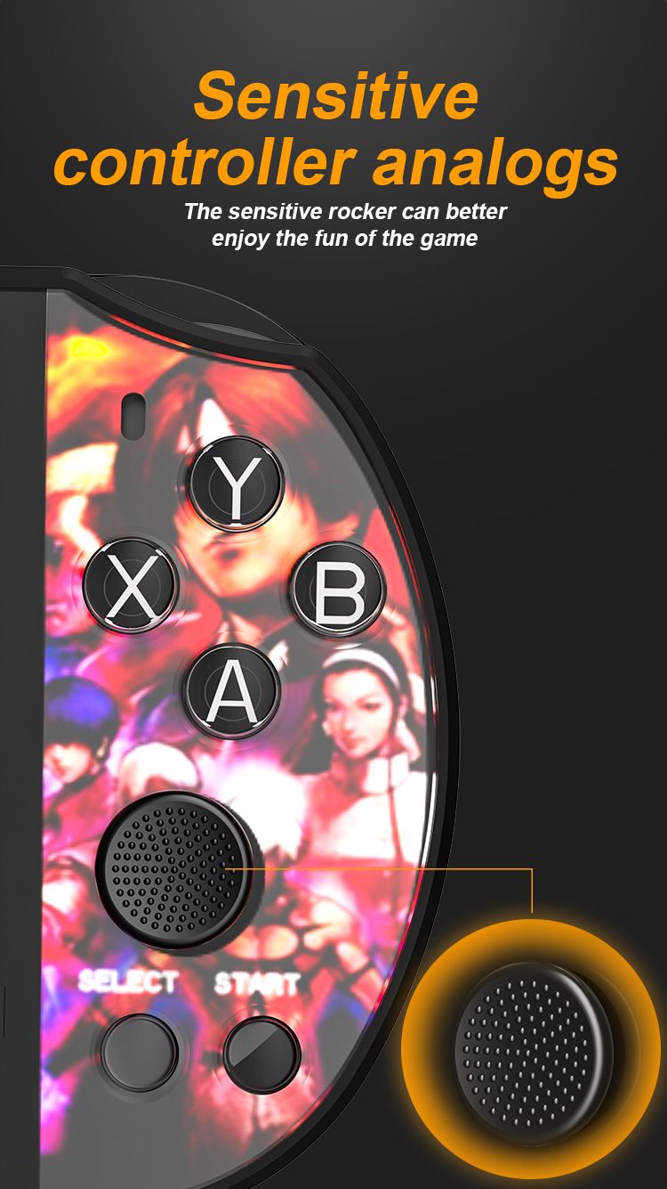 Video Game Consoles New 4.3 Inch Smooth PS1 Handheld Game Console_voghion.com