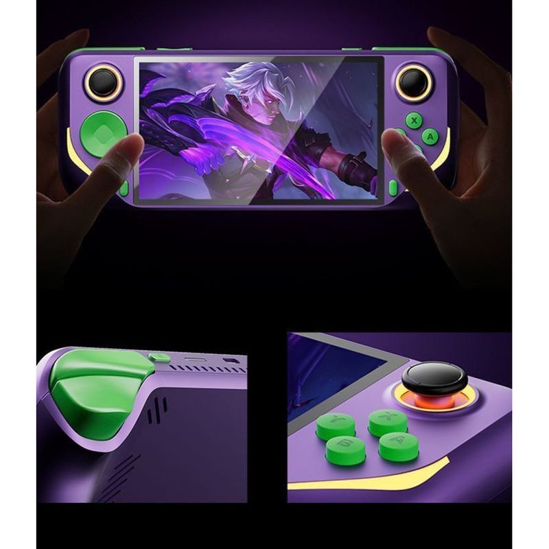 2025 New E6Plus Touch Arcade Large Screen Dual System Movie Watching Multi-Function Game Handheld Console_voghion.com