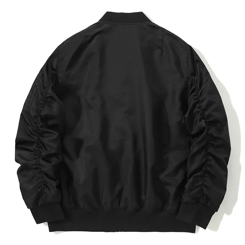 Baseball Mens Style Outdoor Flight Jacket: Waterproof Bomber Jacket Wholesale In Plus Sizes_voghion.com