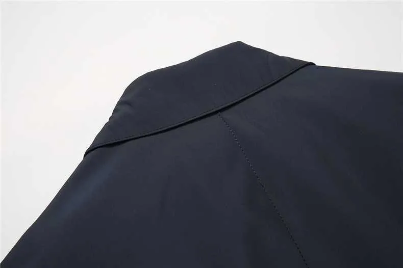 Männer Jacken Frühling Herbst 2022 Mittleren Alters Business Casual Dünne Mantel Männer Stehen Kragen Winddicht Zipper Vater Varsity_voghion.com