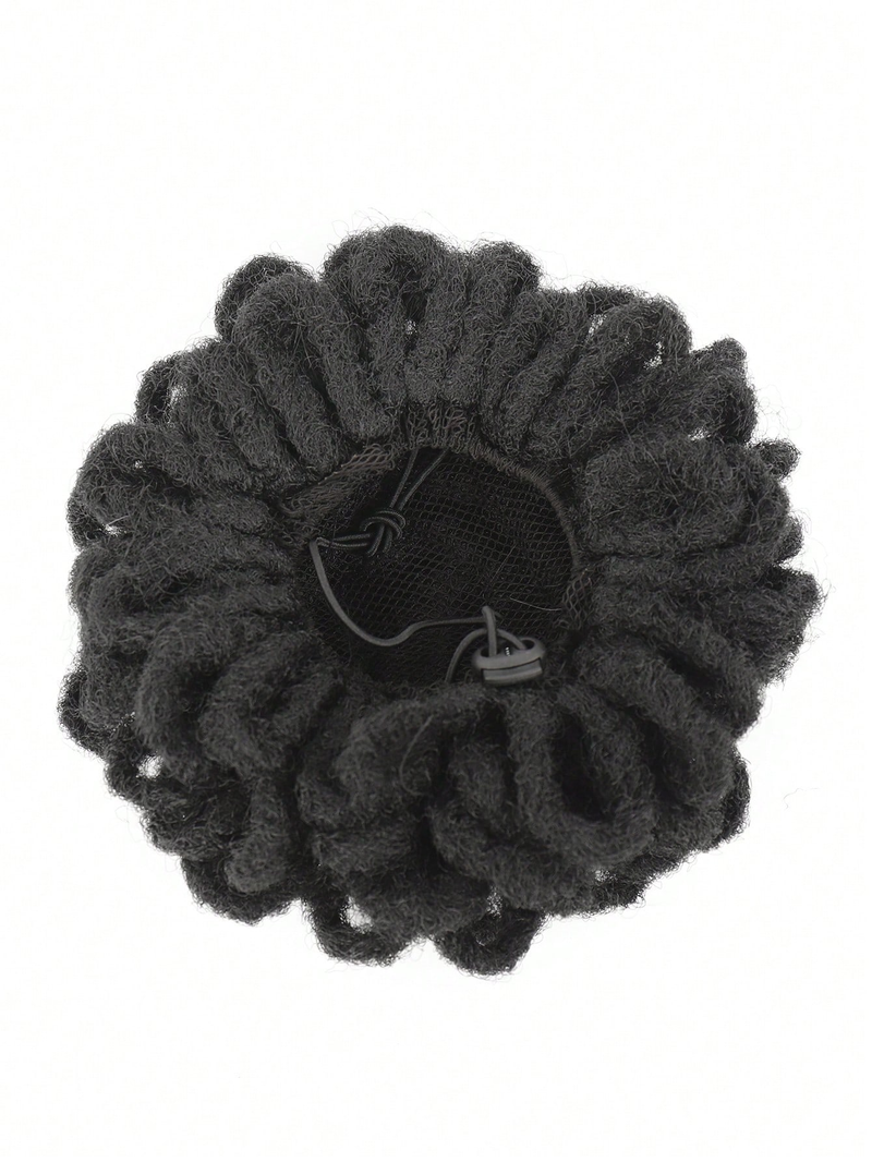 Tressé Afro bouffée cordon queue de cheval Dreadlocks Nu Locs tresses Chignon postiche Chignon synthétique pince dans les Extensions pour_voghion.com