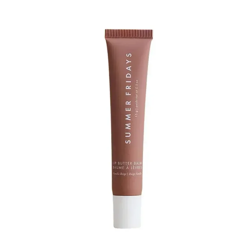Balsamo labbra Summer Fridays, lucidalabbra idratante con specchio, rossetto alla vaniglia, rosa, zucchero, profumo di torta al caffè, olio trasparente, trucco_voghion.com