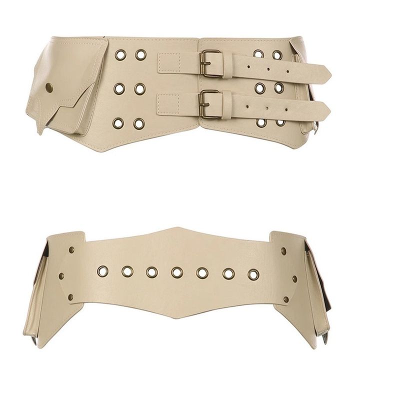 Western Style Denim Belt, Jeans Decorative Accessories, 2025 New Design Sensory Bag, Corset Belt, Wide Belt_voghion.com