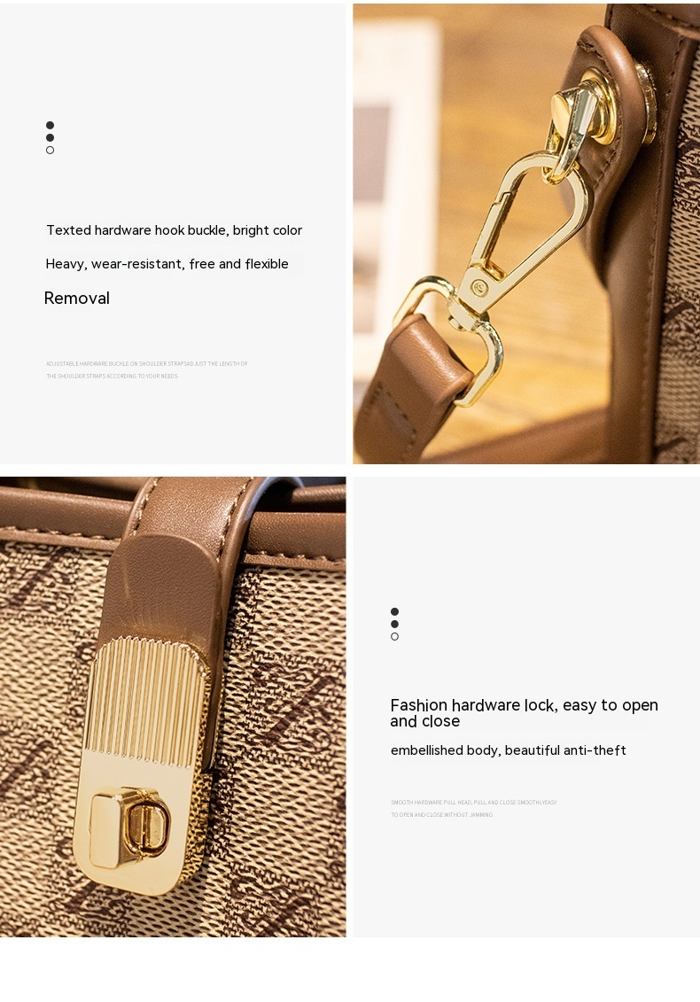 Nuovo Buono 2023 Borsa a secchiello semplice da donna Borsa quadrata piccola portatile di alta qualità leggera di lusso Borsa a tracolla monospalla retrò_voghion.com