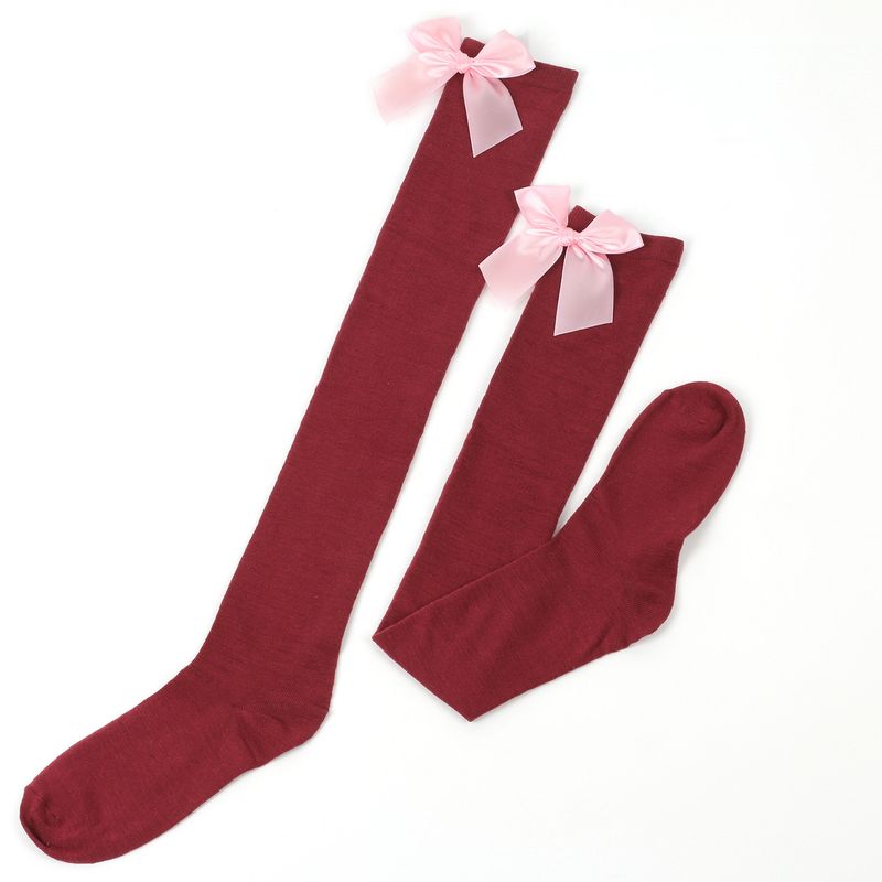 Calze sexy con fiocco per San Valentino sopra il ginocchio, calze alte, calze da donna, calze per feste di appuntamenti_voghion.com