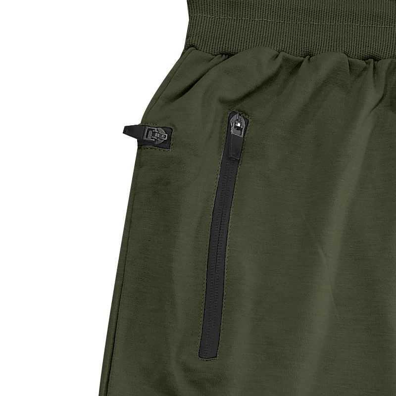 Sommer im amerikanischen Stil Neue Herren Casual Sports Buttoned Beach Solid Color Shorts_voghion.com