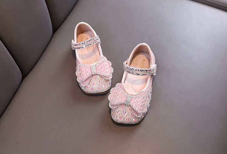Neu Dame Baby Mädchen Mädchen Prinzessin Diamant Einzelnen Schuh Schuhe Dance_voghion.com