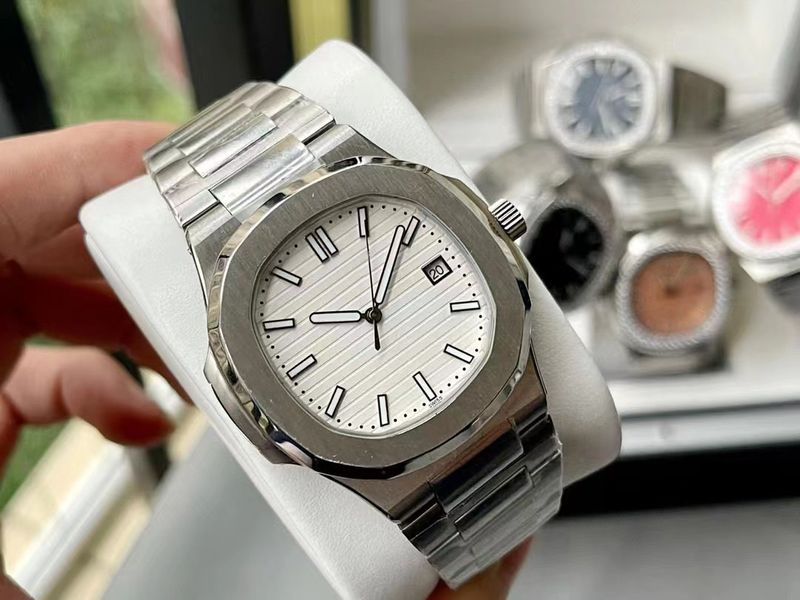 Nautilus Grenade Steel Band Men's Calendar Night Light Sports Quartz Watch Man_voghion.com