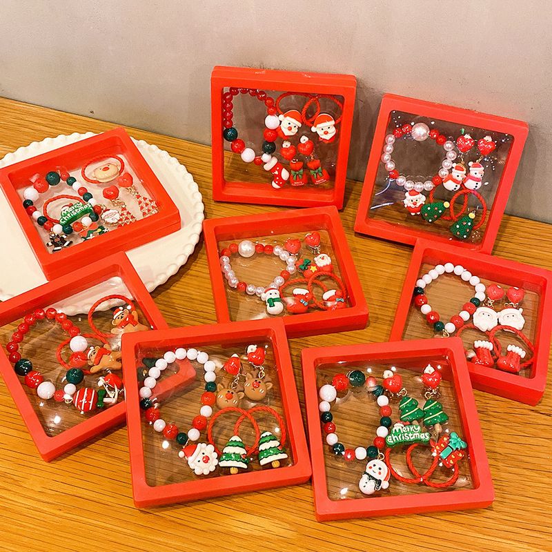 Heißer Verkauf Weihnachten Armbänder Handgemachte Armbänder Bunte Armbänder Weihnachten Geschenke Vielseitig Schmuck kinder Zubehör_voghion.com