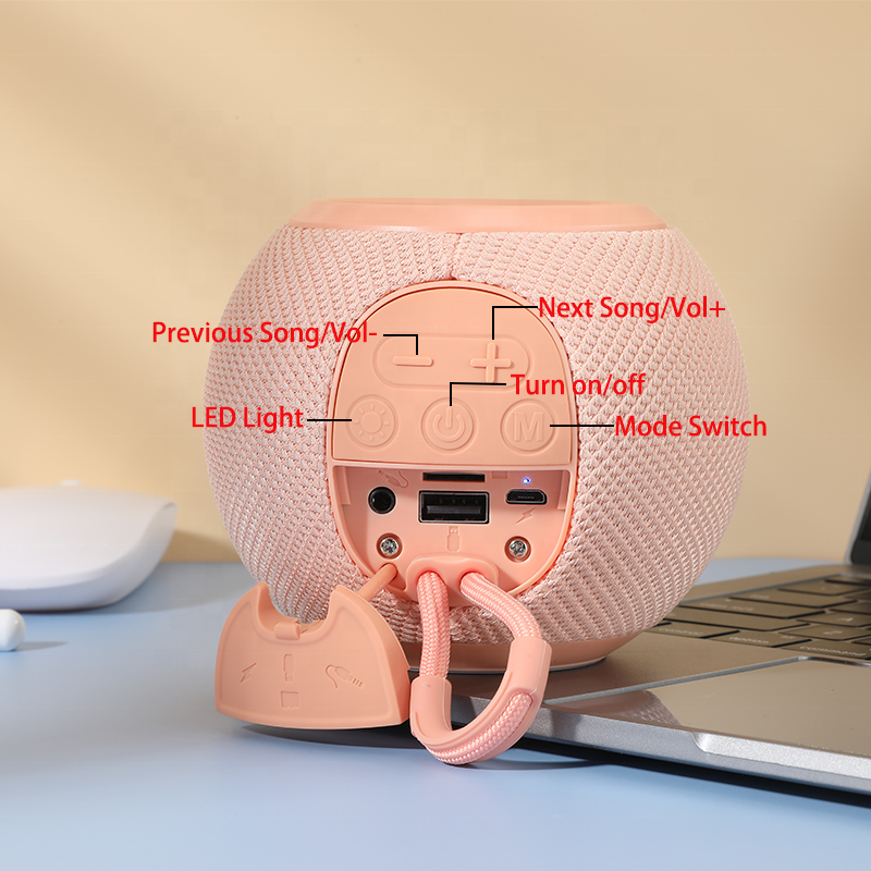 T&G TG337 New Portable Speaker Wireless Bluetooth 3D Stereo Surround Subwoofer Waterproof Outdoor Loudspeaker Lanyard_voghion.com