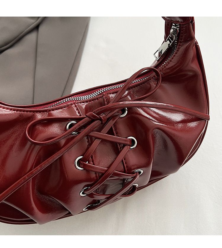 Fall/Winter 2025 New Bow-Detail Shoulder Strap Crossbody Bag Shoulder Bag Versatile_voghion.com