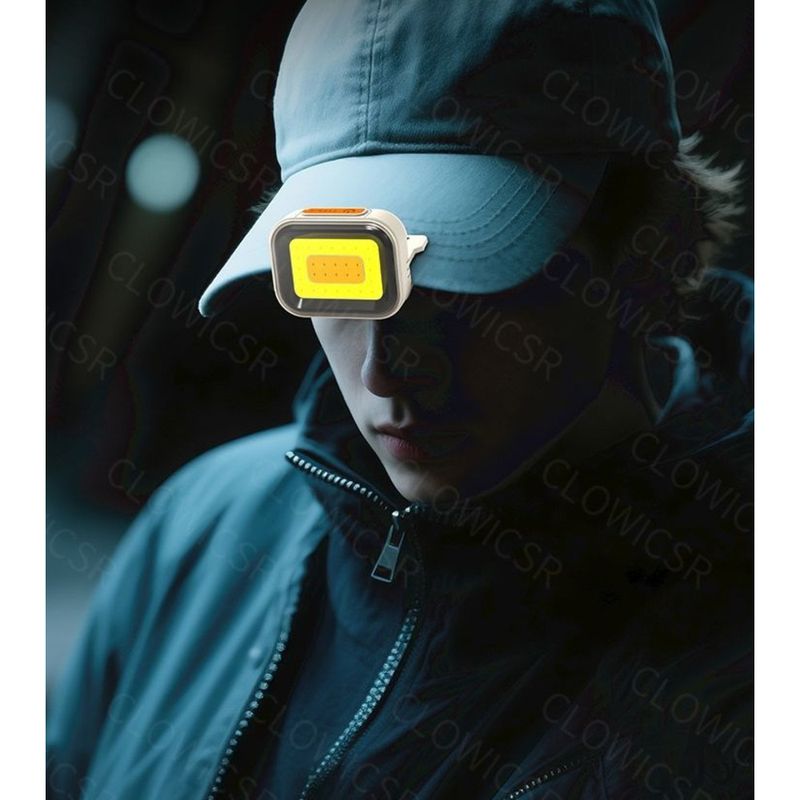 Riding Safety Strong Cycling Headlight Warning Mountain Road Bicycle Fishing Night Running Multi-Function Portable Light_voghion.com