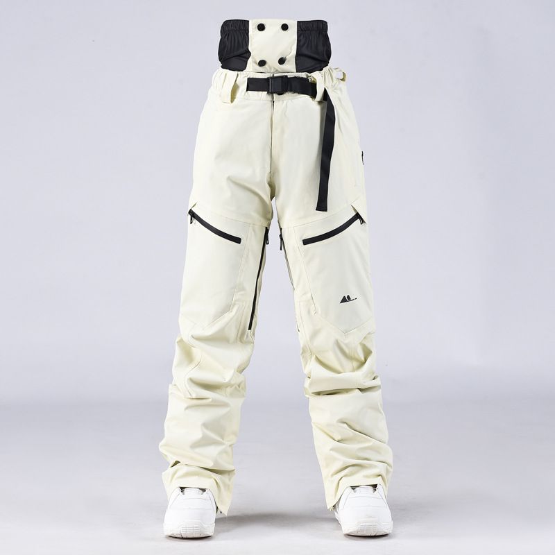 New outdoor sports windproof, waterproond warm single double board skiing casual cotton snow pants supports and_voghion.com