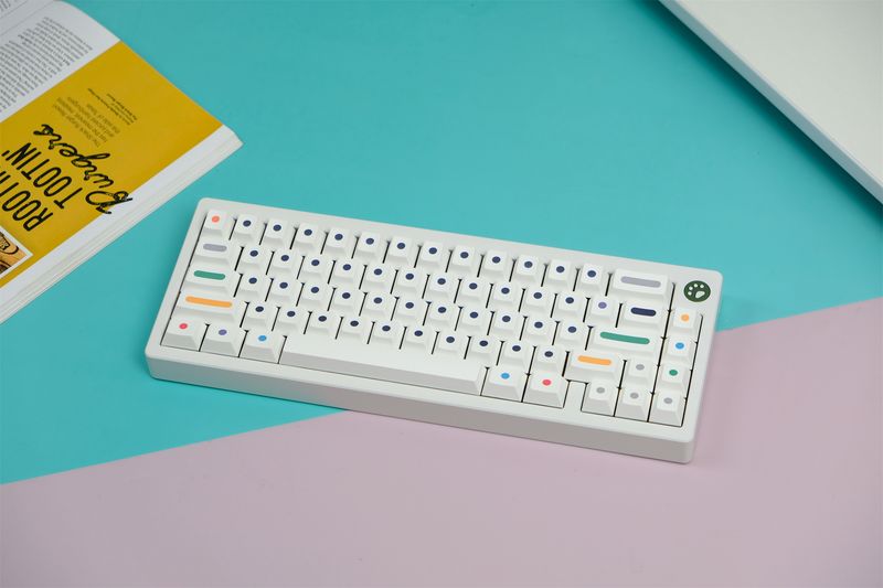 Sublimation Dots PBT Customized Key Cap_voghion.com