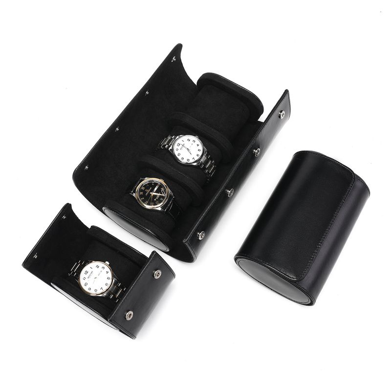 Pu Leather Watch Storage Box 1 2 3 Watch Multi-position High-end Travel Watch Box Bracelet Box Portable Watch Box_voghion.com