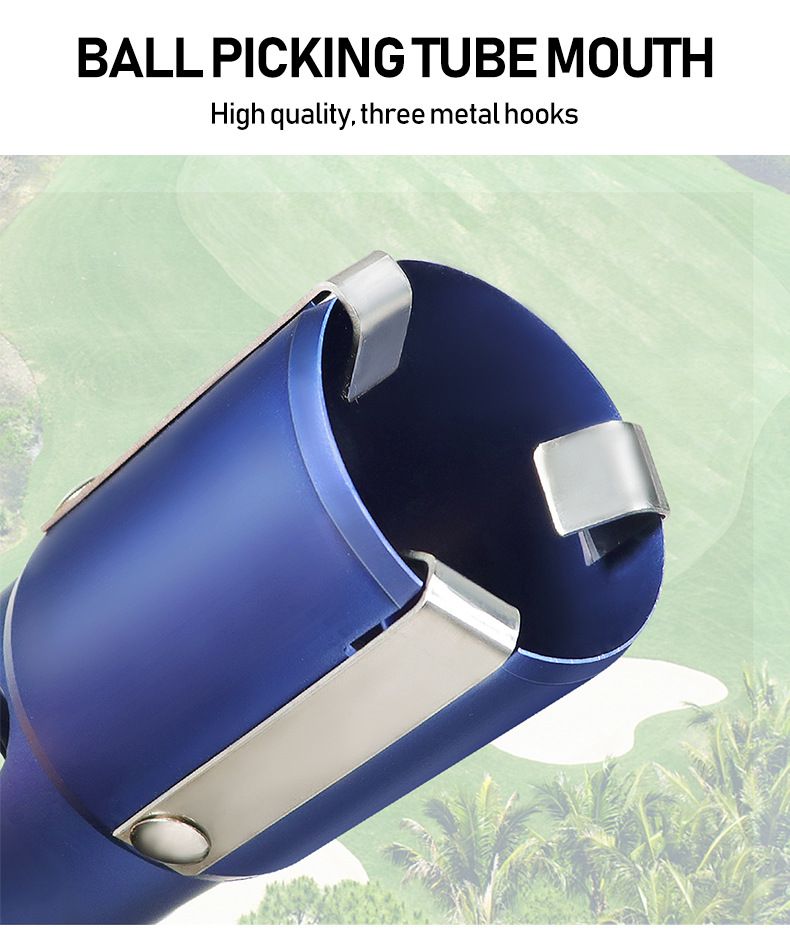 New Golf Aluminum Tube Easy To Assemble Disassemble Upper And Lower Sections Ball Picker Accessories Lightweight_voghion.com