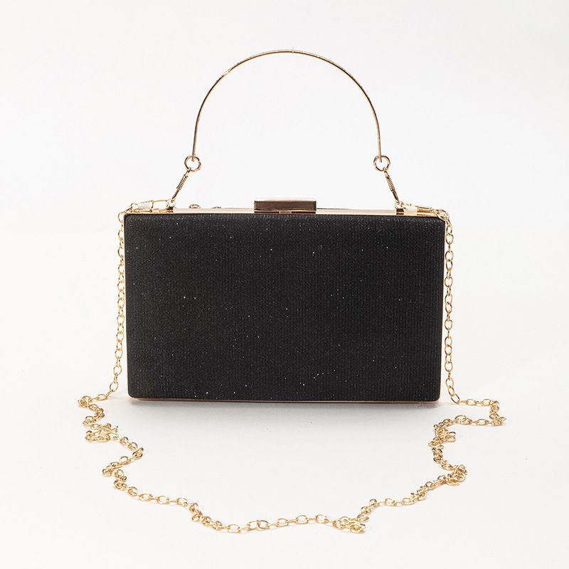 Borsa da sera in PU con strass in oro rosa, nuova, stile Flash, da donna, pochette per feste e banchetti, borsa a tracolla_voghion.com