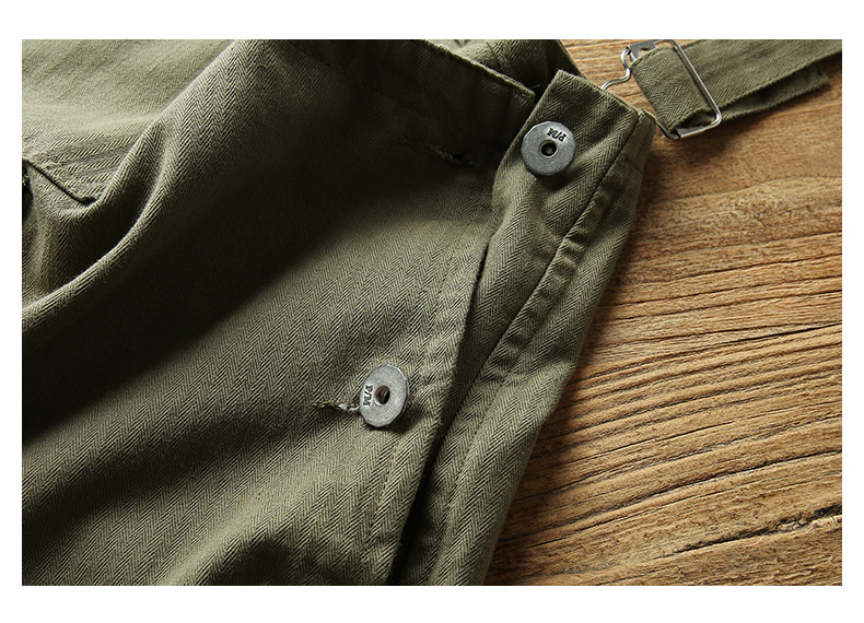 Casual overalls Cargobroeken voor heren Mode-overalls Losse bretels_voghion.com