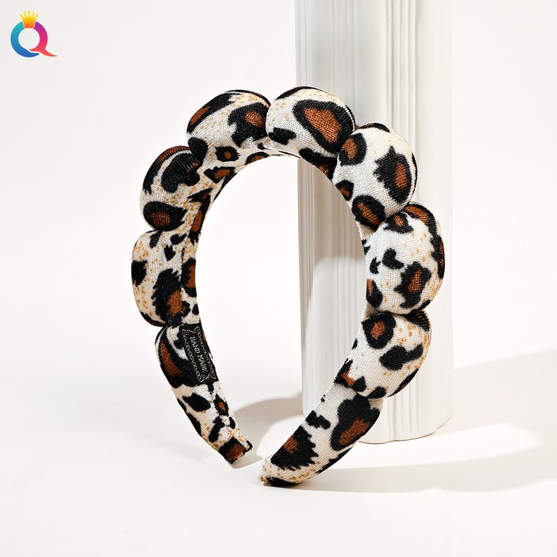 Fascia per capelli da spa - Fascia per capelli in spugna con morbida schiuma per chioma alta, trucco e cura della pelle_voghion.com