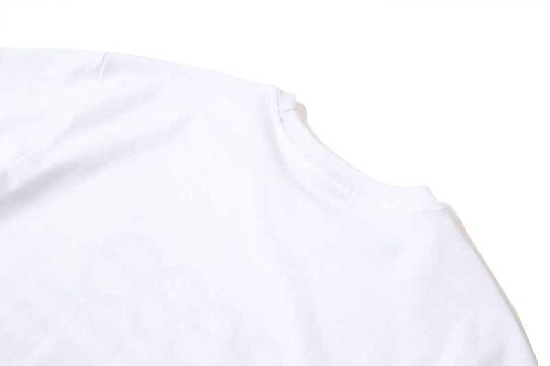 Aeae Top alla moda coreano con stampa di lettere, estivo, dolce, largo, snellente, a maniche corte, da donna_voghion.com