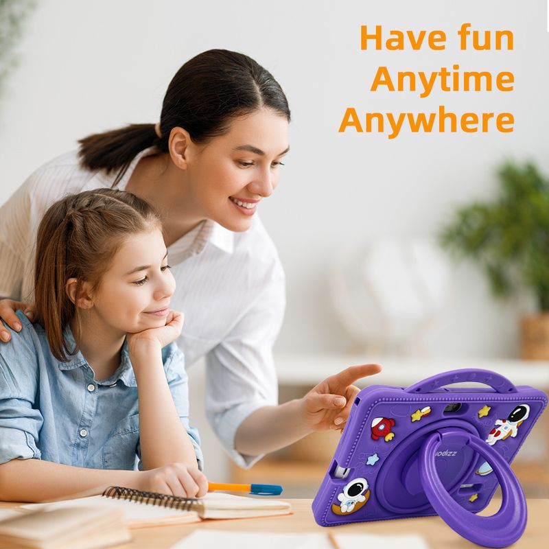Npad702 Kids Learning Tablet - 7" Android WiFi Educational Pad With Parental Control, Preloaded Learning Apps, Games & EBooks_voghion.com