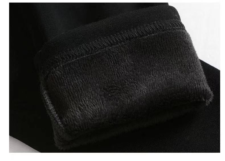 Vêtements pour femmes automne et hiver jupe queue de poisson leggings deux pièces jupe velours épaissi pantalon une pièce collants chauds_voghion.com