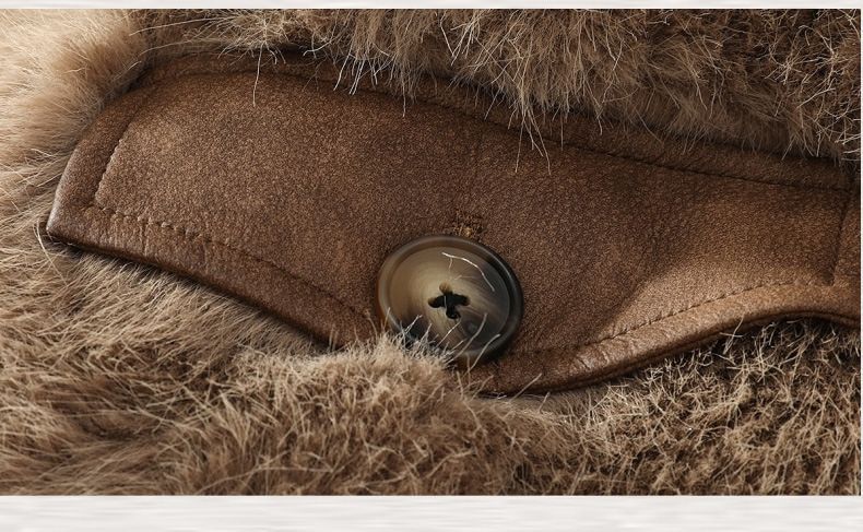 Giacca reversibile in pelliccia sintetica – Cappotto invernale oversize con collo a tacca (taglie dalla M alla 5XL, caffè e grigio)_voghion.com