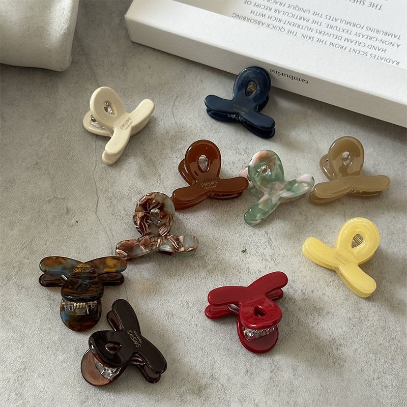Stile coreano acetato carino multicolore piccola forcina a croce mini fermaglio per capelli laterale frangia principessa fermaglio per capelli accessori per copricapo_voghion.com