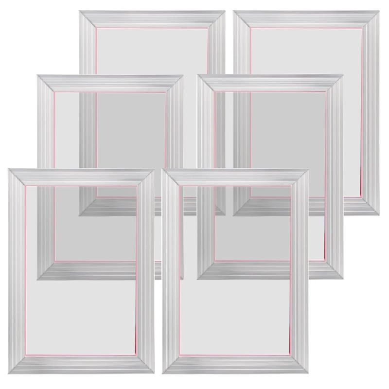 110 10x14inch Pieces 6 Printing Hig Kit Printing Aluminum Frames Screen With Screen Frame Silk Screen Mesh Printing Count Silk_voghion.com
