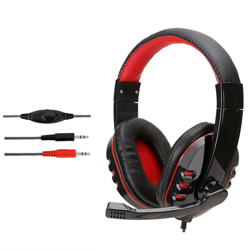 for Gaming Control Headset Volume Soyto Headphone Stereo HiFi SY733MV PC Laptop_voghion.com