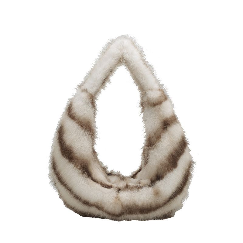 Nuova borsa da viaggio calda e versatile in peluche, con tracolla singola in pelliccia di alta qualità, in stile Hot Girl_voghion.com
