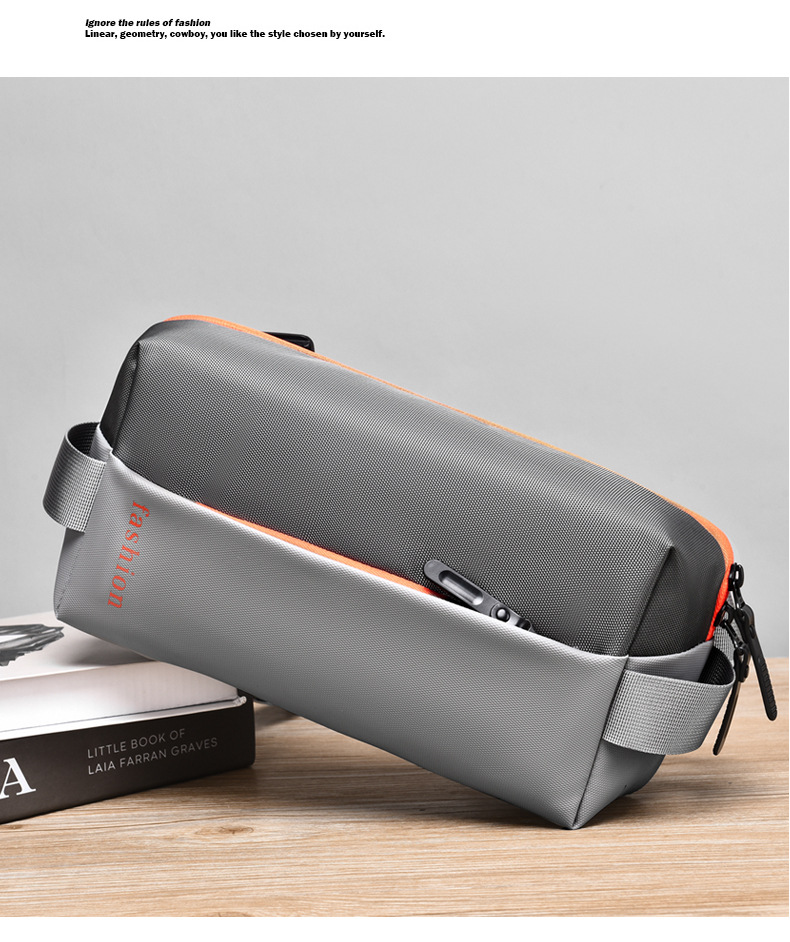 Borsa da petto da uomo: nuovi pannelli leggeri e alla moda, elegante borsa a tracolla, semplice pettorale da pendolarismo, borsa a tracolla da uomo da viaggio all'aperto_voghion.com