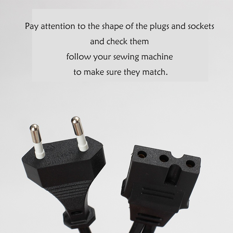Nouvelle pédale multifonction à 3 trous de grande taille conforme à la norme européenne pour machines à coudre Singer_voghion.com